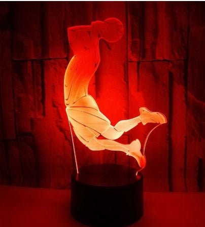 Shooting 3D night light smart home decoration light LED - Zambeel