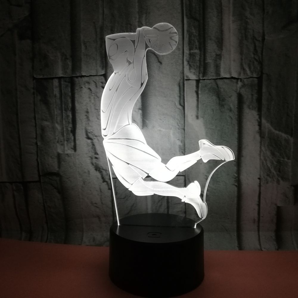 Shooting 3D night light smart home decoration light LED - Zambeel