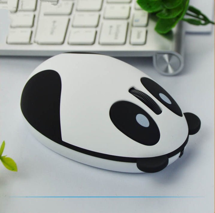 Silent Optical Mouse 2.4G Wireless Charging Panda Mouse Cartoon Animal Cute Mouse - Zambeel