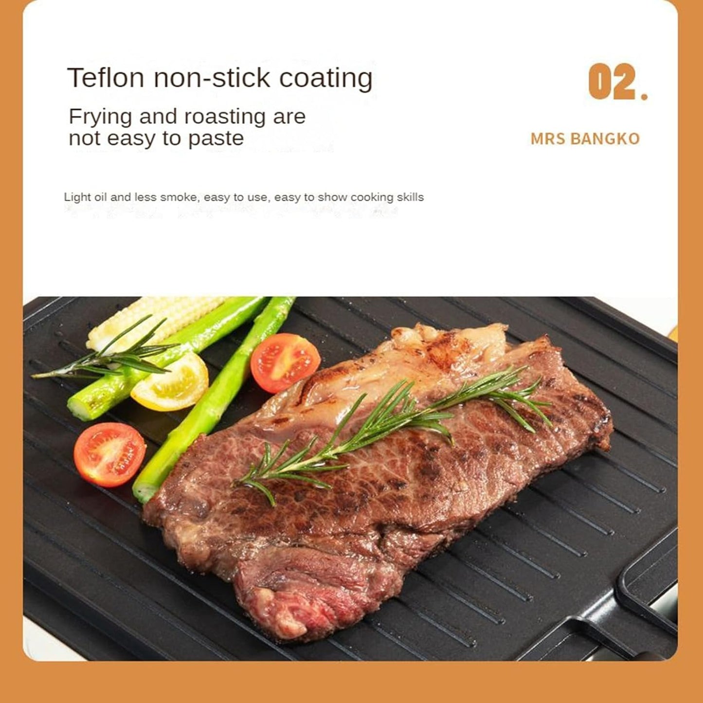 Siler Caest - Electric Frying Pan - Zambeel