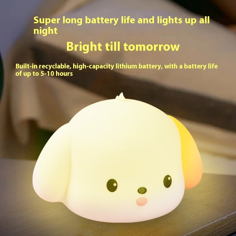 Silicone Atmosphere Small Night Lamp Bedroom Decoration Induction Night Light - Zambeel