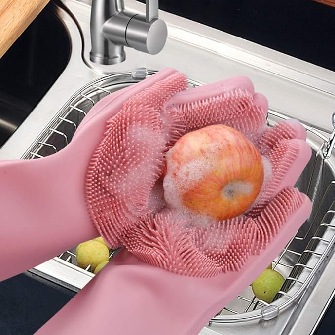 Silicone Cleaning Gloves - Zambeel