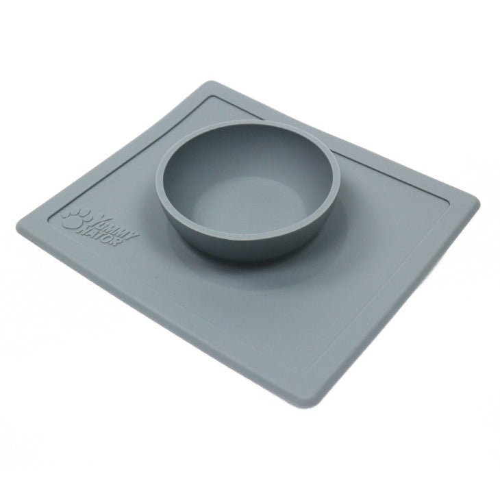 Silicone Pet Supplies Strong Suction Anti - Splash Anti - Sprinkler Silicone Pet Bowl Pet Plate - Zambeel