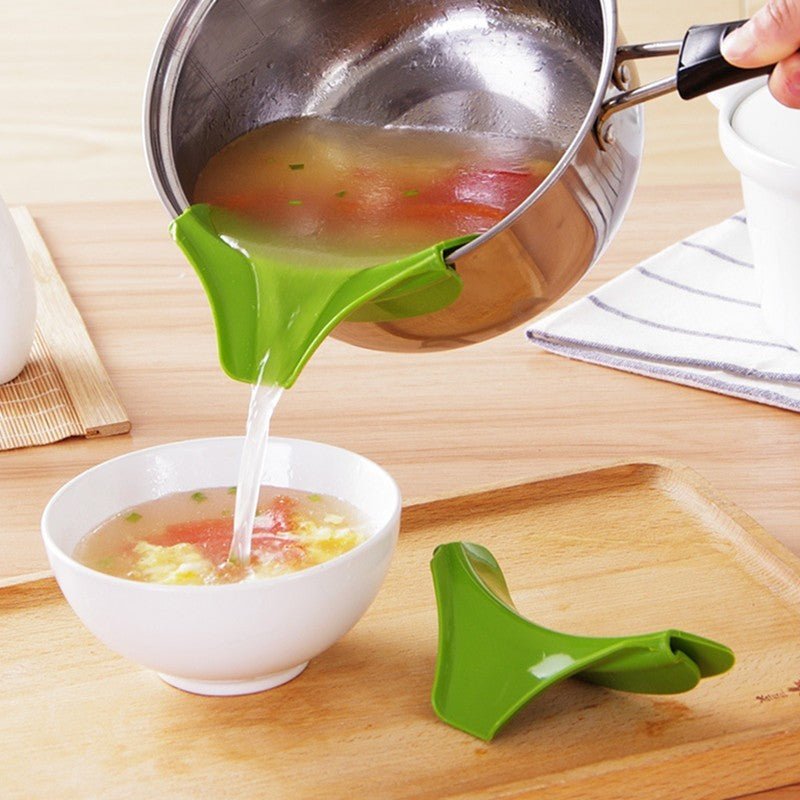 Silicone Soup Funnel Kitchen Gadget Tools - Zambeel