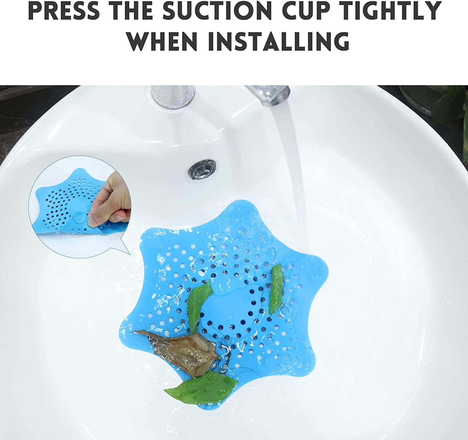 Silicone Starfish Drain Filter - Zambeel