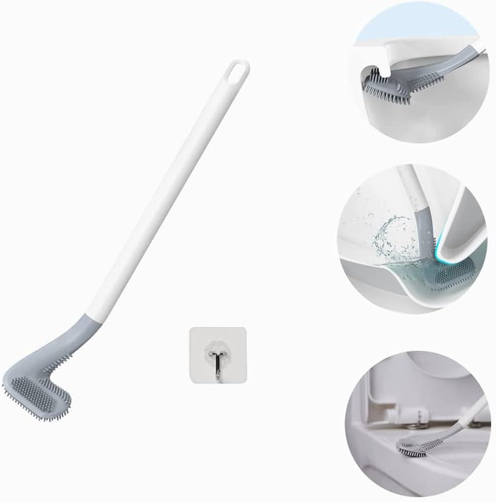 Silicone Toilet Cleaning Brush - Zambeel