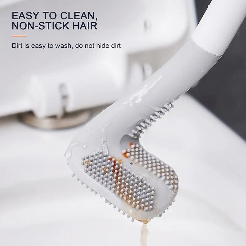 Silicone Toilet Cleaning Brush - Zambeel