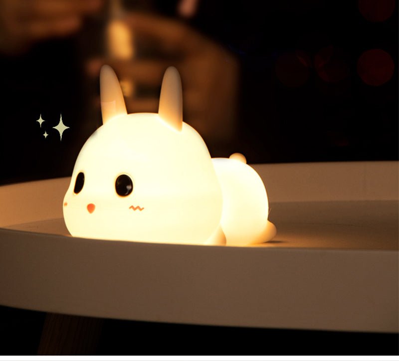 Silly Rabbit Silicone Night Light - Zambeel