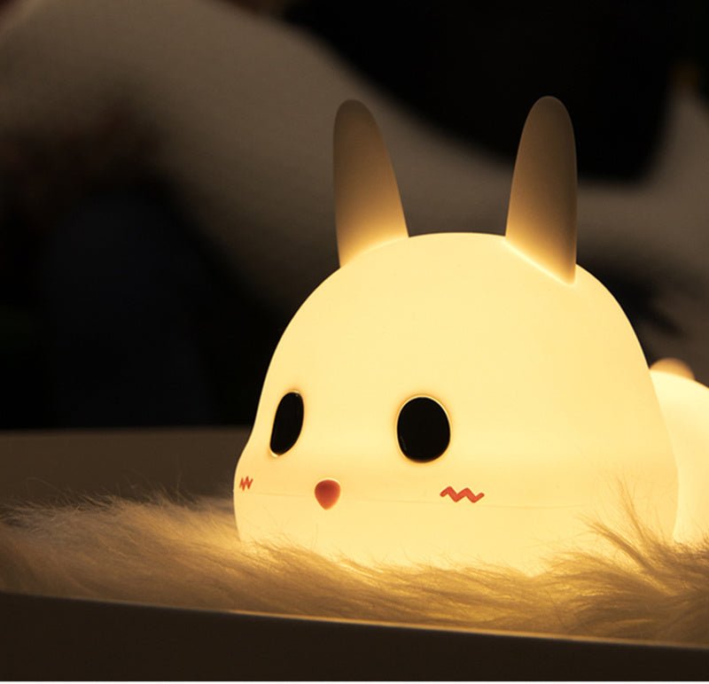 Silly Rabbit Silicone Night Light - Zambeel