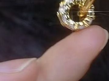 Silver Needle Zircon AB Dual - wear Double - sided Earrings Fashion - Zambeel