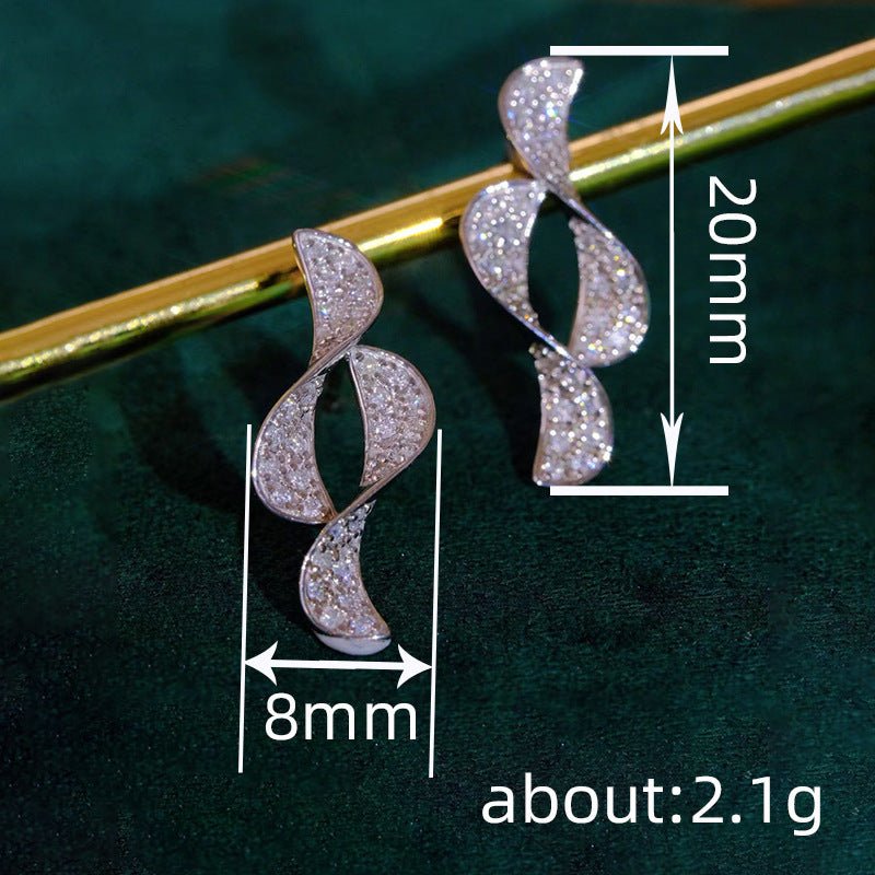 Simple Geometric Ear Studs Women's Fashion - Zambeel