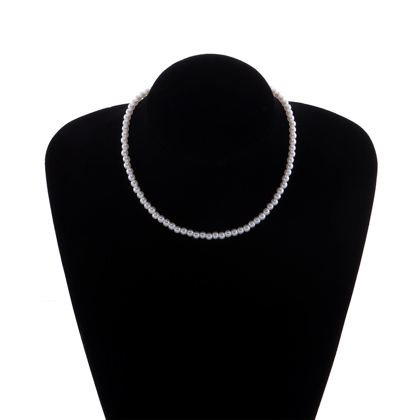 Simple Graceful Bright Pearl Necklace Women - Zambeel
