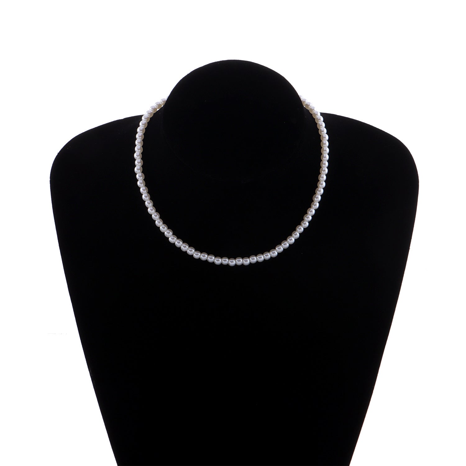 Simple Graceful Bright Pearl Necklace Women - Zambeel