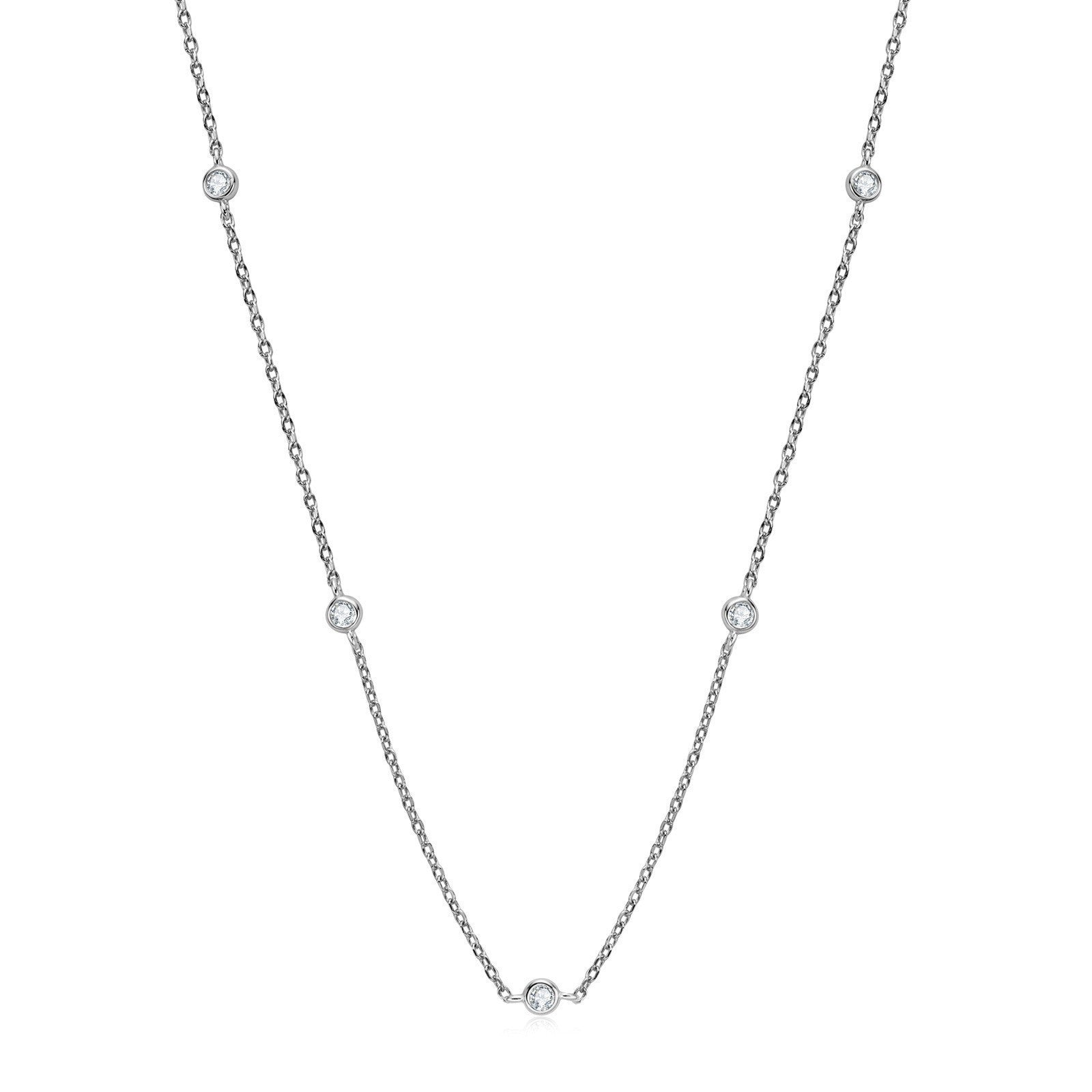 Simple Necklace Female Clavicle Chain - Zambeel