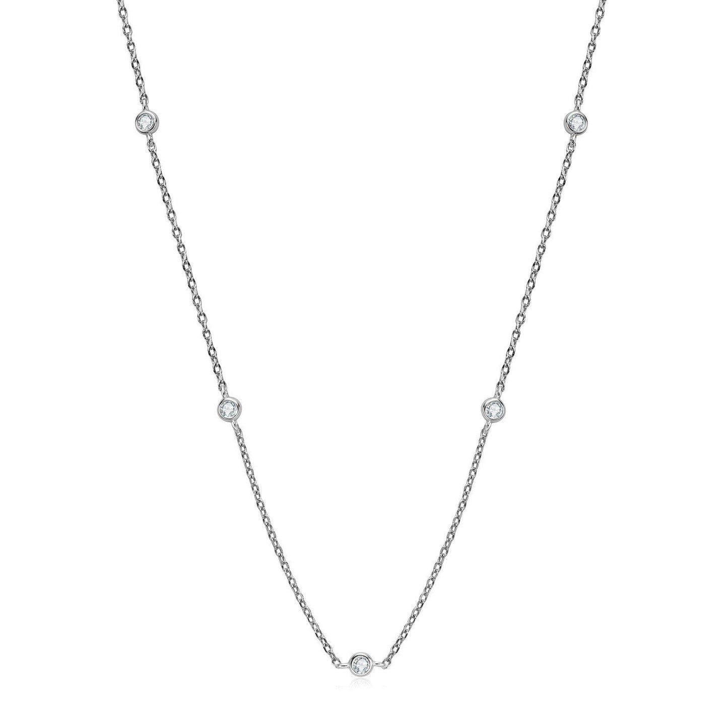 Simple Necklace Female Clavicle Chain - Zambeel