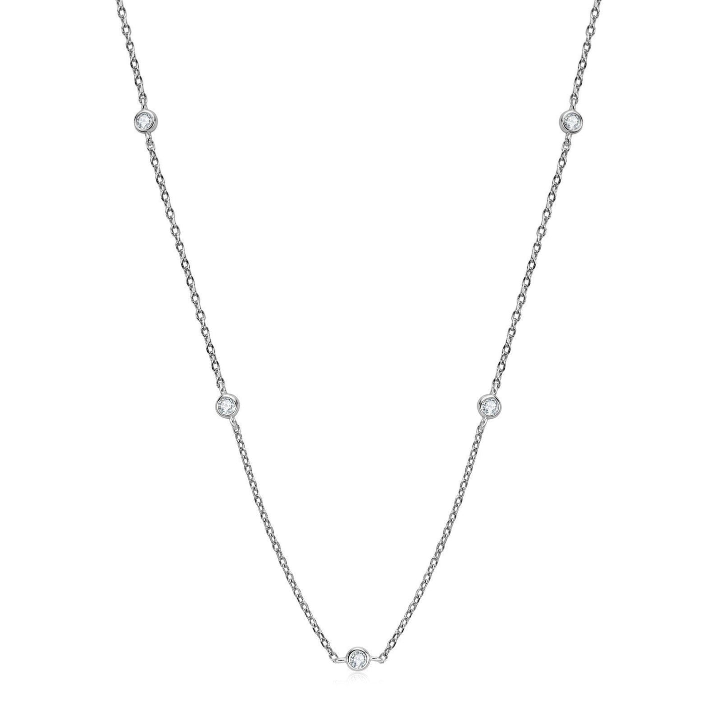 Simple Necklace Female Clavicle Chain - Zambeel
