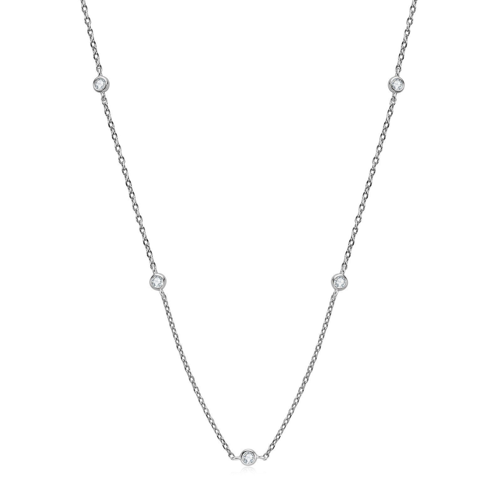 Simple Necklace Female Clavicle Chain - Zambeel