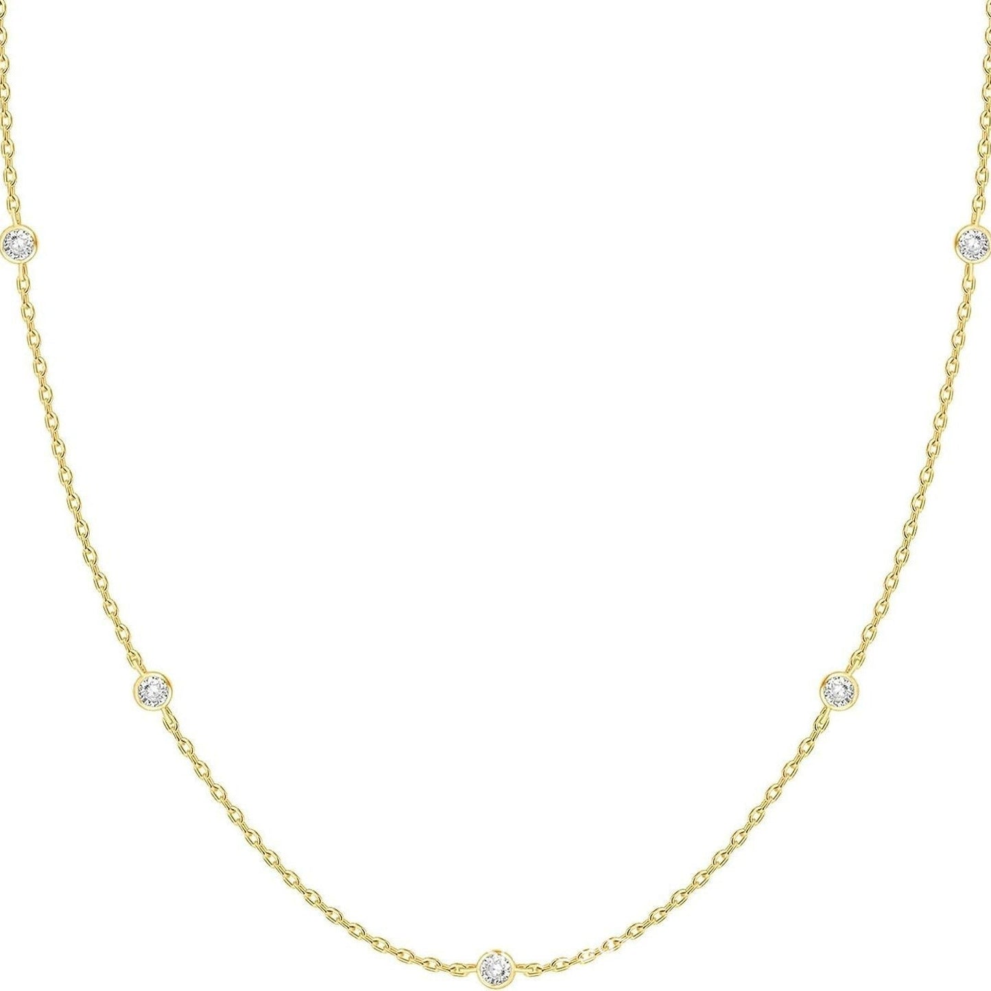 Simple Necklace Female Clavicle Chain - Zambeel