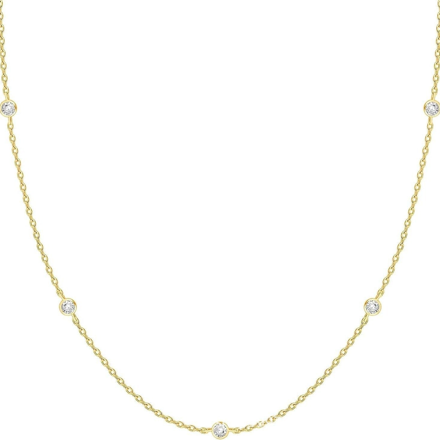 Simple Necklace Female Clavicle Chain - Zambeel