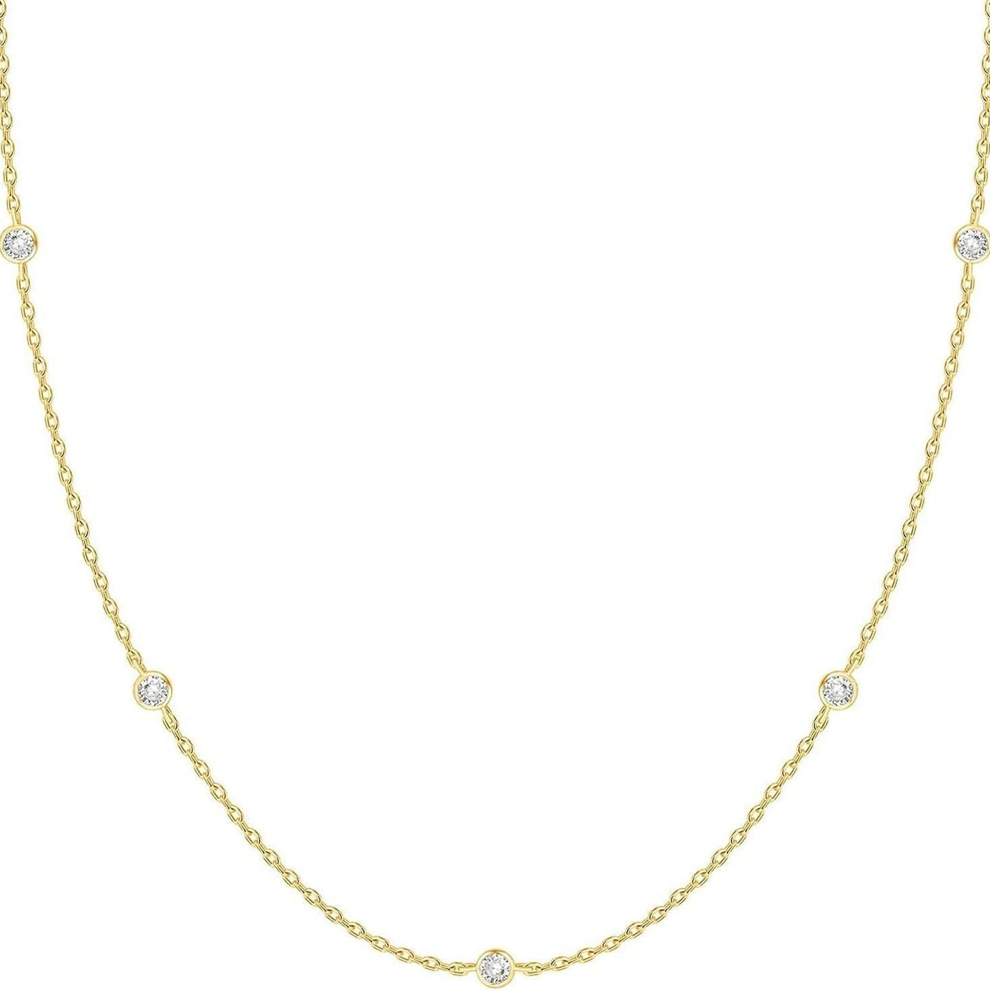 Simple Necklace Female Clavicle Chain - Zambeel