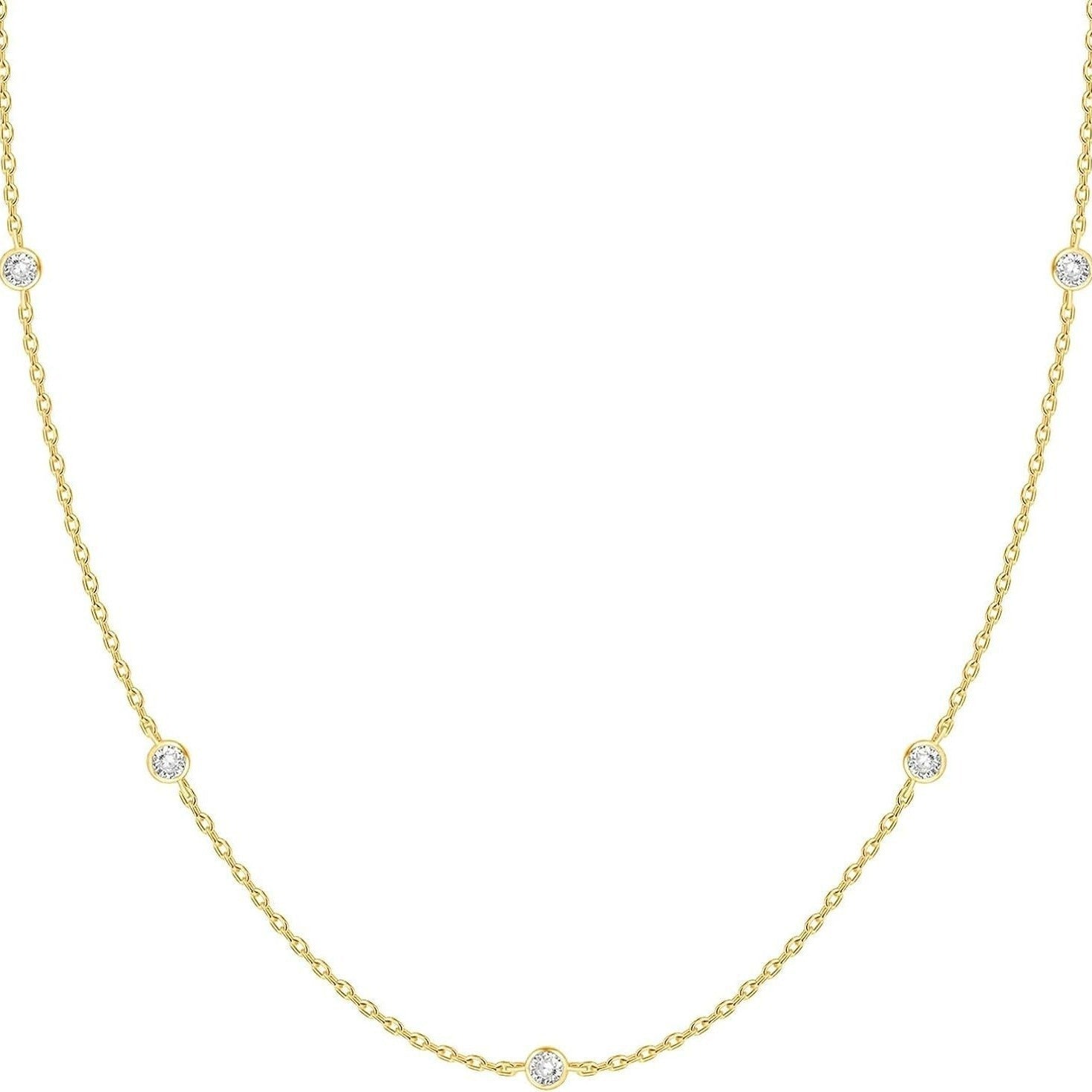 Simple Necklace Female Clavicle Chain - Zambeel