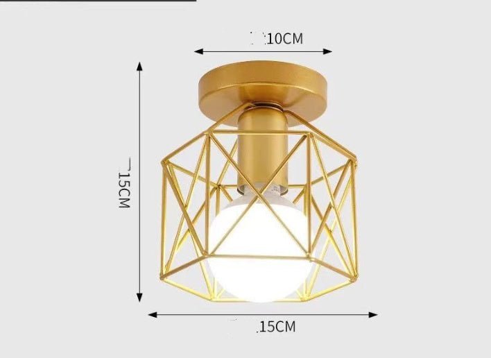 Simple Postmodern Balcony Lamp Aisle Corridor Ceiling Lamp - Zambeel