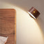 Simple Wooden Bedside Lamp In Bedroom - Zambeel