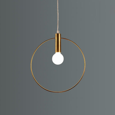 Simple Wrought Iron Post - Modern Chandelier - Zambeel