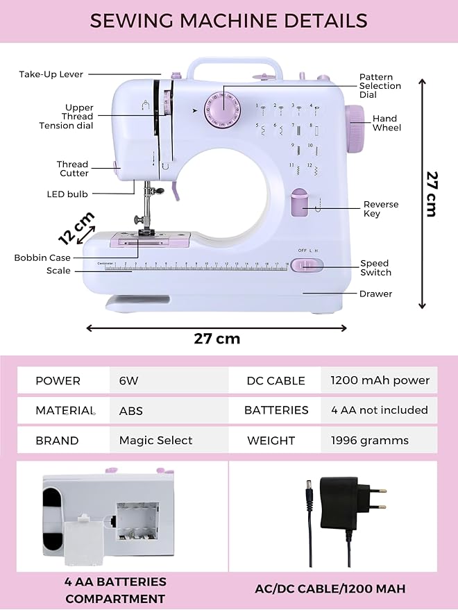 SIRINKITUR - Household Sewing Machine - Zambeel