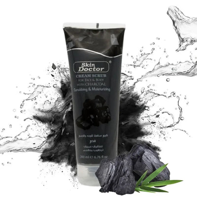 Skin Doctor - Cream Scrub with Charcoal (Original) - Zambeel