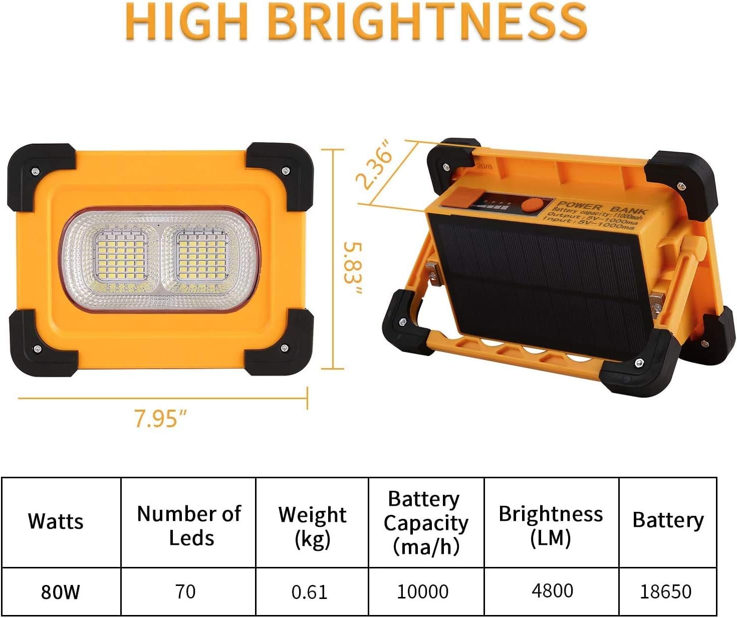 Slivers Criest - Portable Spotlight - Zambeel