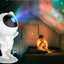 Small Night Light Starry Laser Atmosphere Projection Lamp Astronaut Ornaments - Zambeel