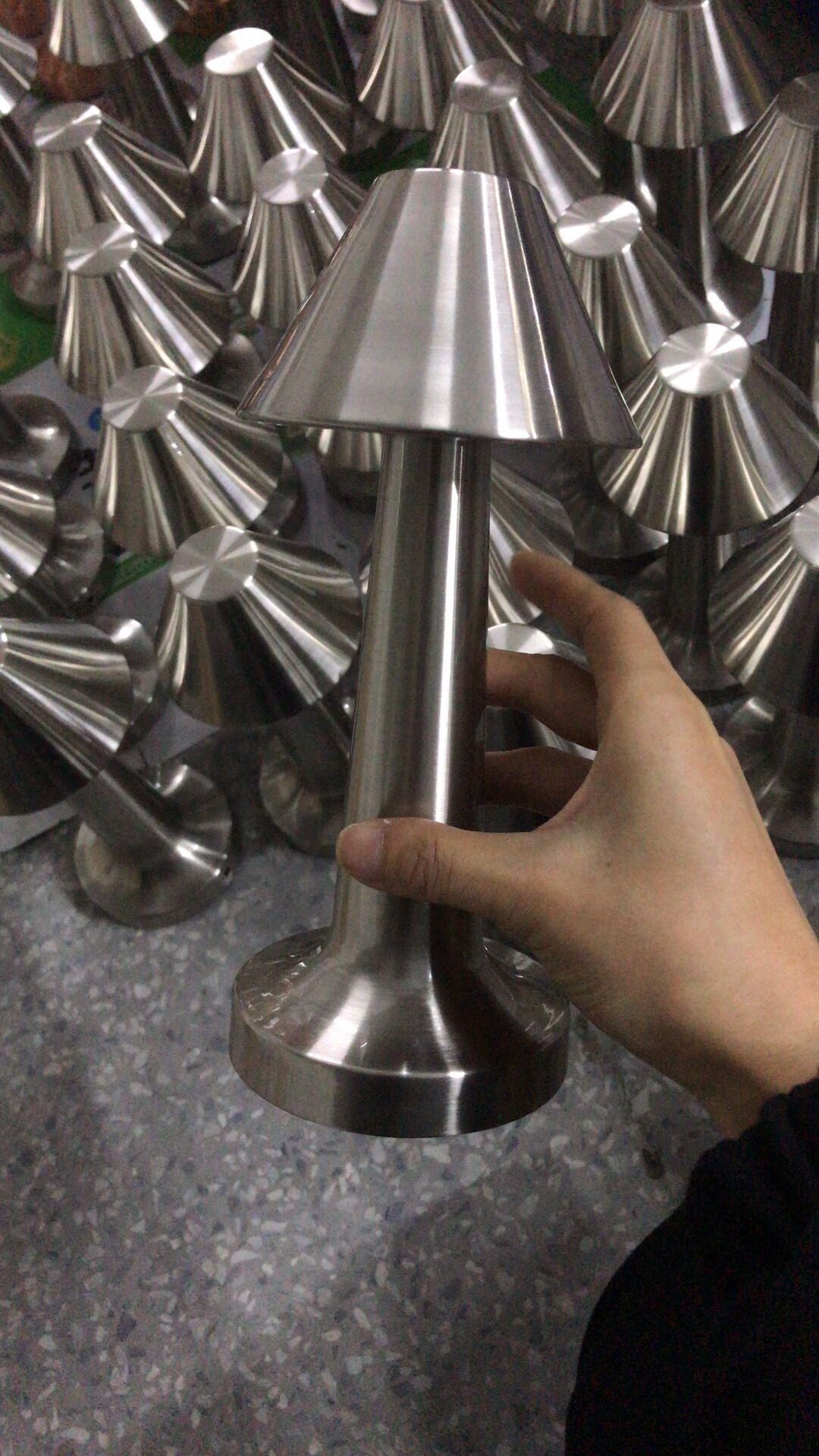 Small Night Light Western Restaurant Coffee Touch Table Lamp - Zambeel