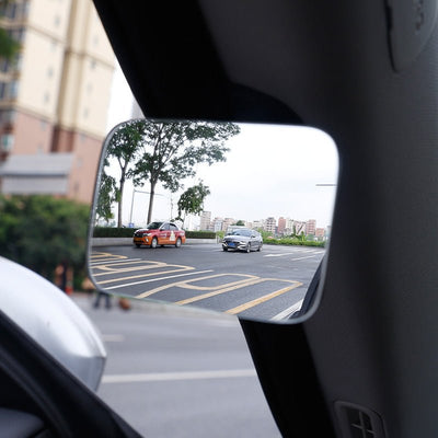 Small Round Mirrors For The Blind Spot Of Front And Rear Wheels - Zambeel