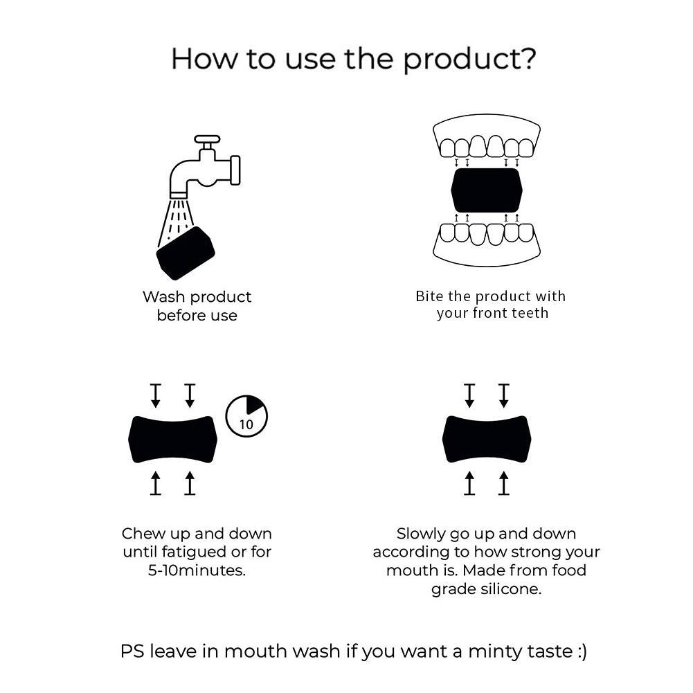 Small Silicone Jaw Trainer - Zambeel