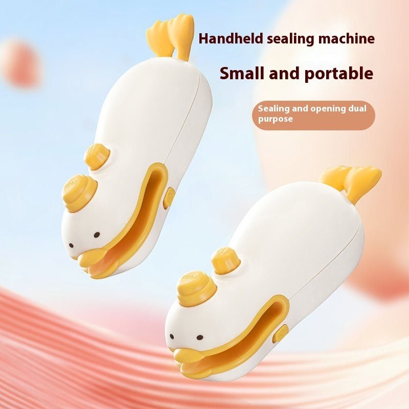 Small Yellow Duck Rechargeable Sealing Machine - Zambeel