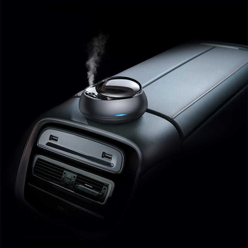 Smart Atomizing Round Aromatherapy Perfume Ornament In Car - Zambeel