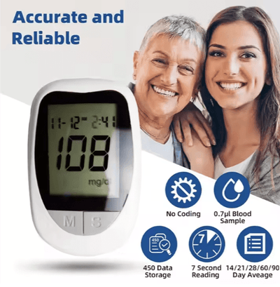 Smart Blood Glucose Meter - Zambeel