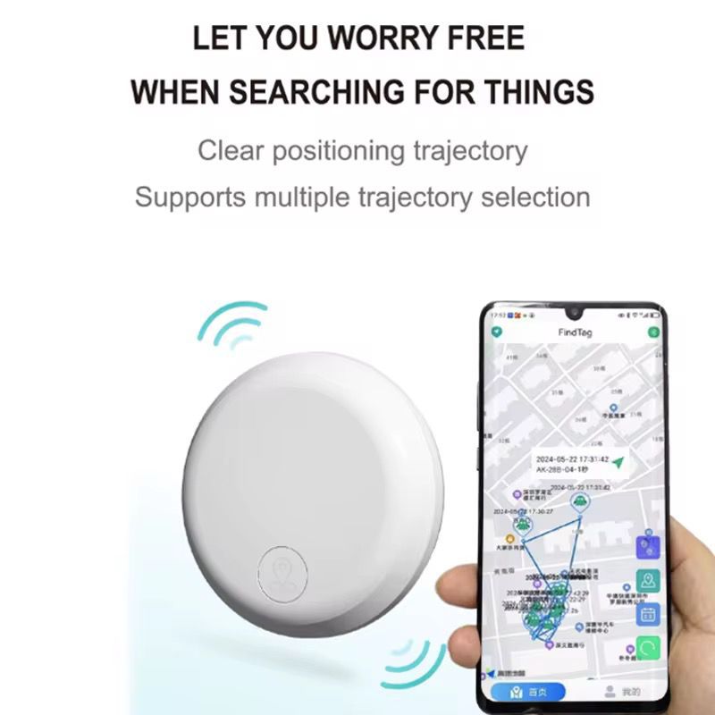 Smart Bluetooth Tracker Tag (Compatible with Apple Find My) - Zambeel