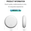 Smart Bluetooth Tracker Tag (Compatible with Apple Find My) - Zambeel