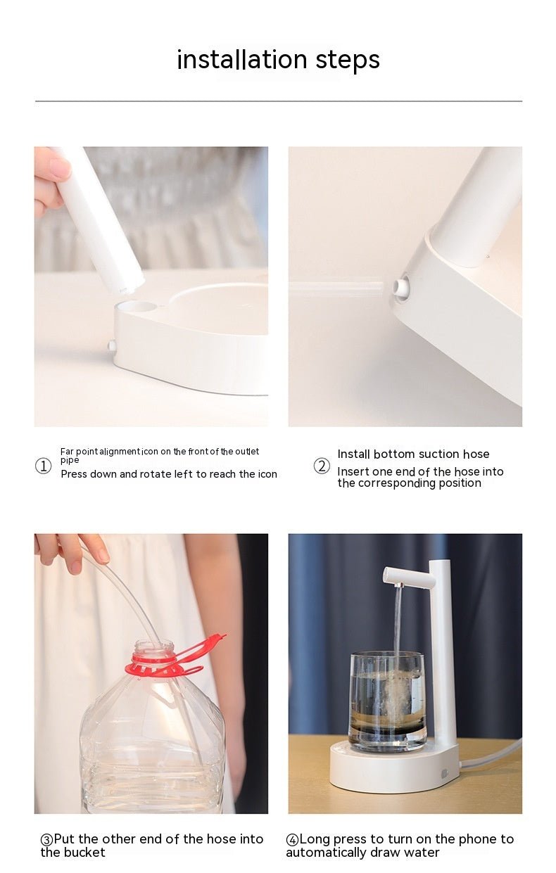 Smart Desktop Electric Pumping Water Device - Zambeel