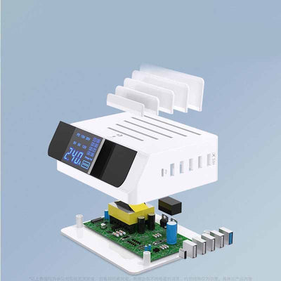 Smart Display Mobile Phone Charger Bracket - Zambeel