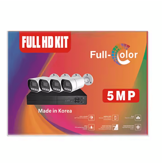 Smart H.265 Full - Color 4K Network Camera Kit © - Zambeel