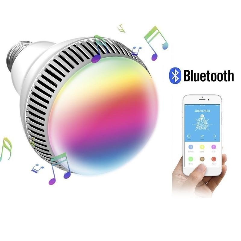Smart LED Colorful Bulb Bluetooth Wireless Speaker - Zambeel