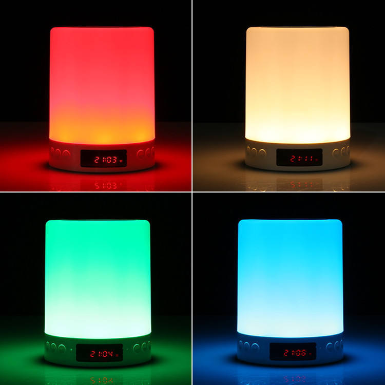 Smart music Speaker Night Light with Alarm - Zambeel