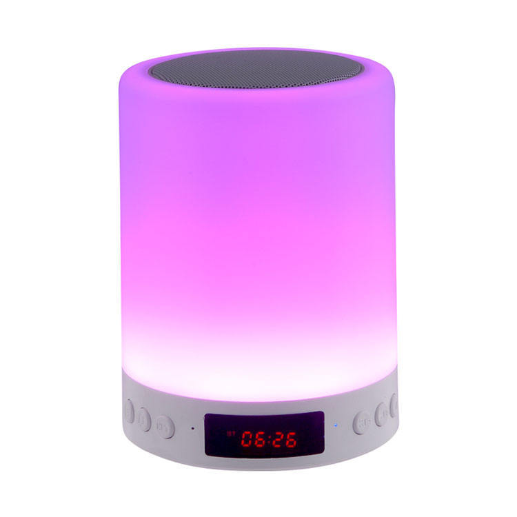 Smart music Speaker Night Light with Alarm - Zambeel