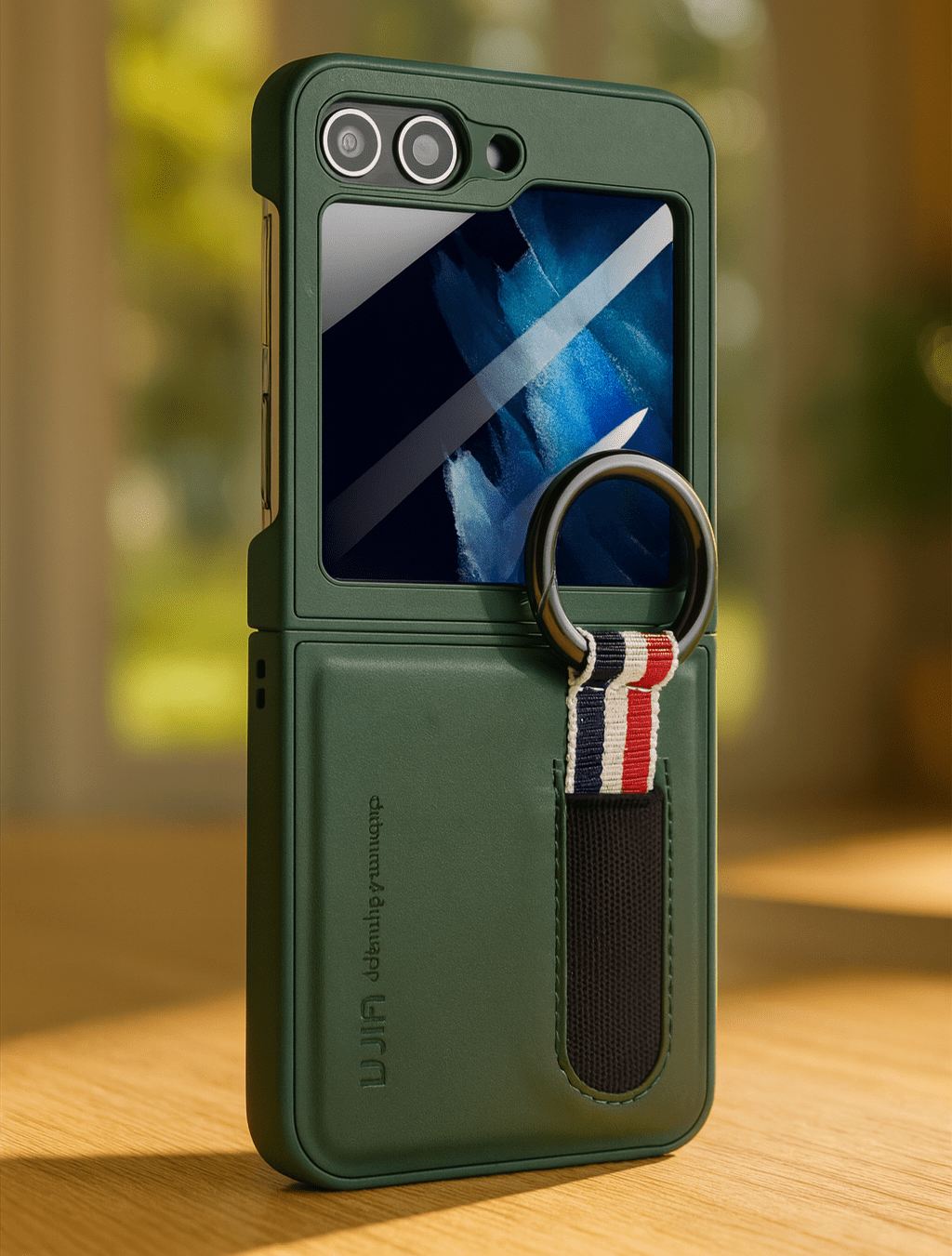 Smart Ring Wallet Case for Flip Phones - Zambeel