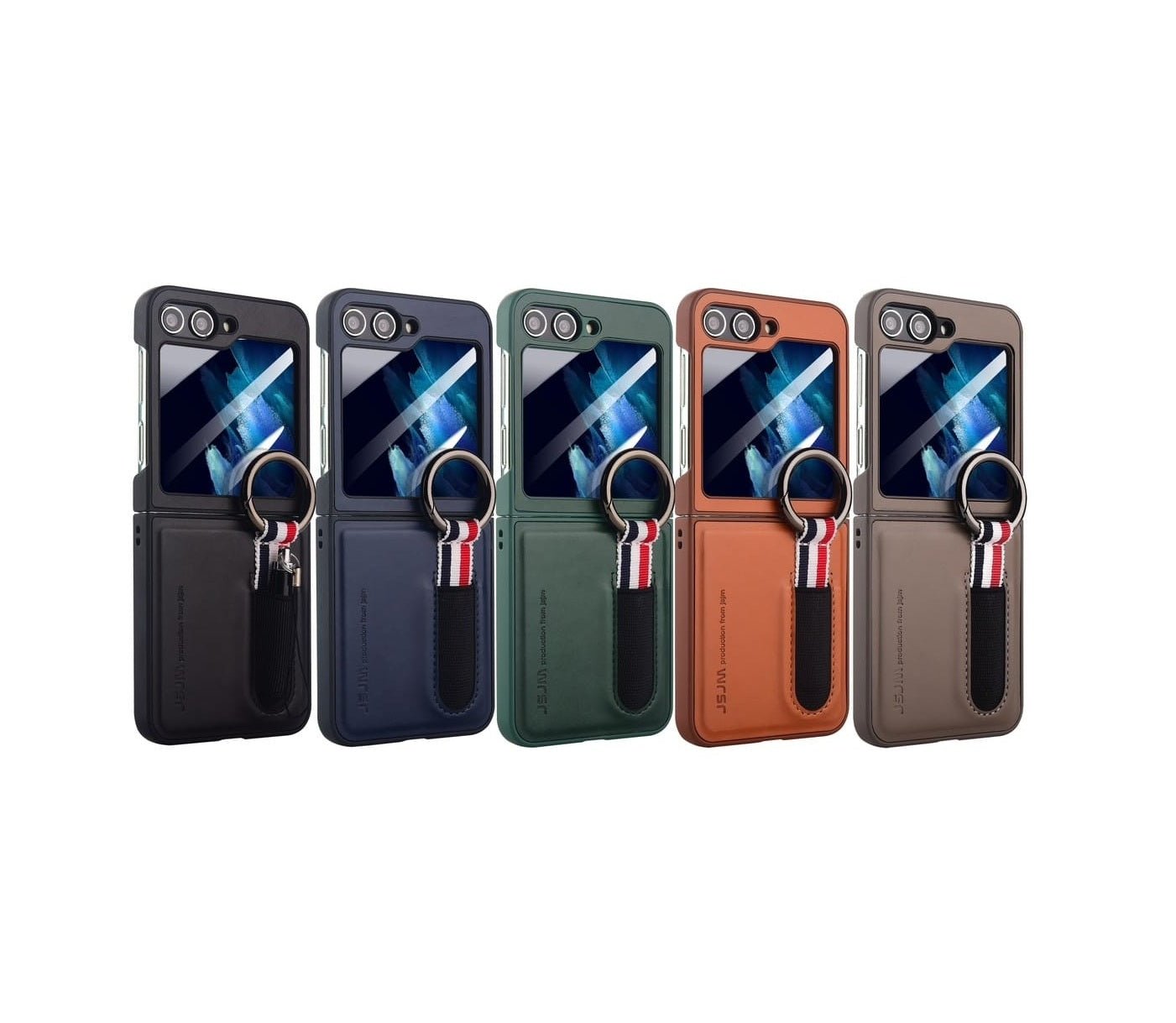 Smart Ring Wallet Case for Flip Phones - Zambeel