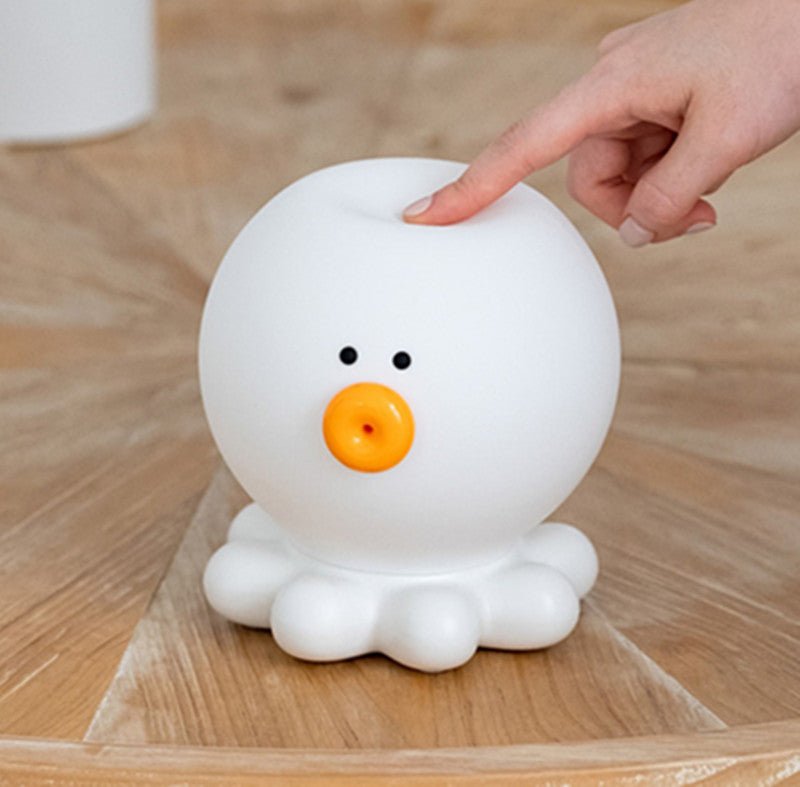 Smart Sensor Small Octopus Silicone Pat USB Night Light Table Lamp - Zambeel