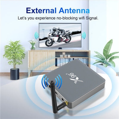 Smart Voice Set - top Box Dual Band WiFi Bluetooth - Zambeel